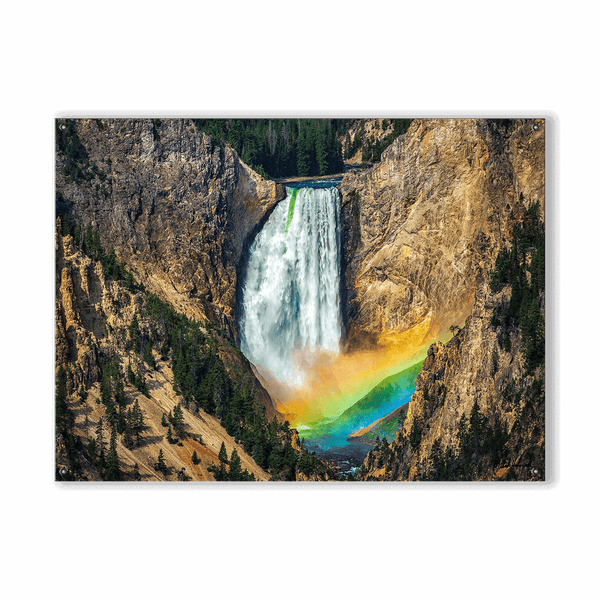 Grand Canyon of the Yellowstone - Wood & Metal Wall Art