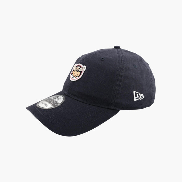 Seattle Mariners Navy Mariner Moose Mascot Badge Adjustable Hat