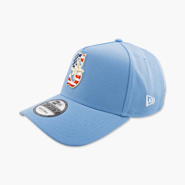 Seattle Mariners Sky Blue Americana 250 A-Fame Snapback