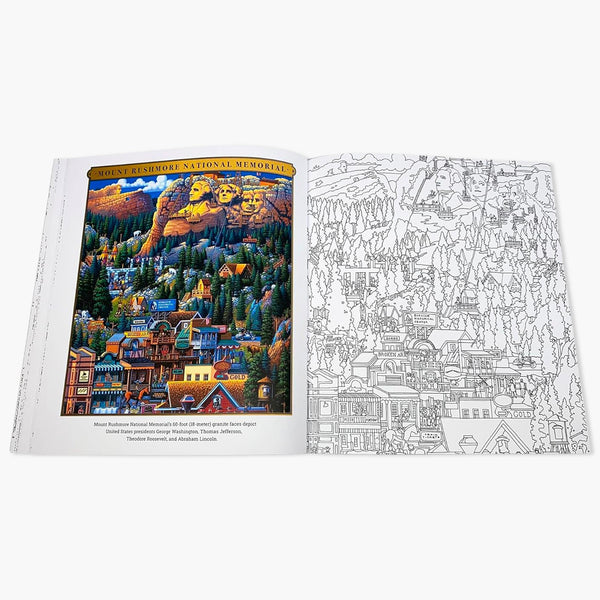 National Parks Coloring Book