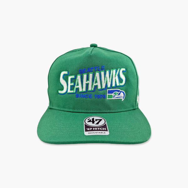 Seattle Seahawks Historic Kelly Green Hitch Snapback