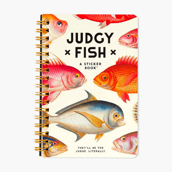 Judgy Fish Sticker Book