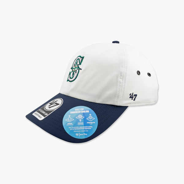 Seattle Mariners Chalk Flagbound Clean Up Adjustable Hat