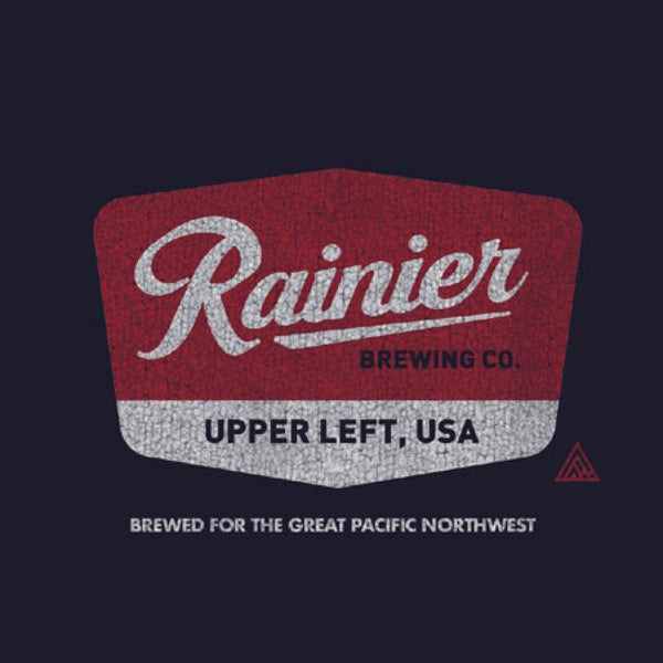Rainier Beer Navy Brewmaster Fleece Hoodie