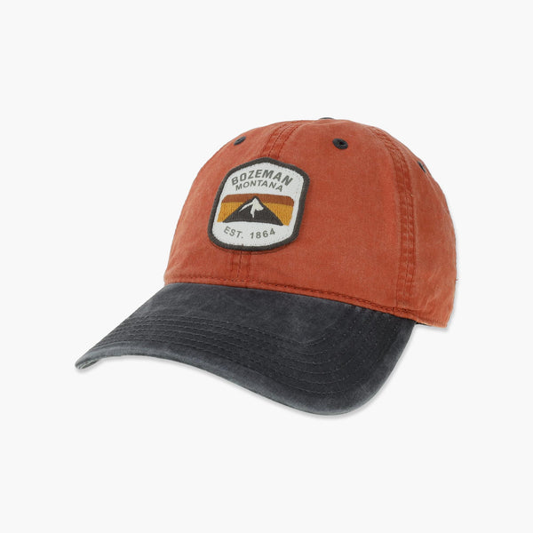 Splitter Two Terracotta/Cinder Bozeman Adjustable Hat