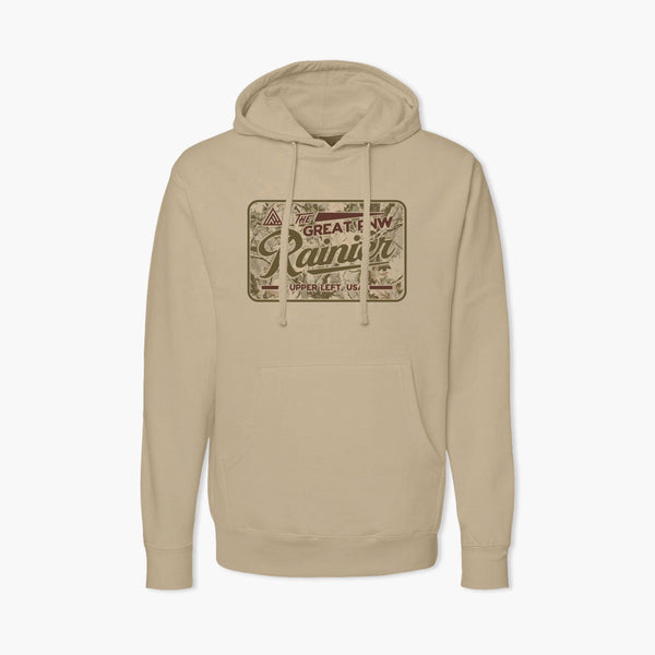 Rainier Beer Mushroom Co-Op Fleece Hoodie